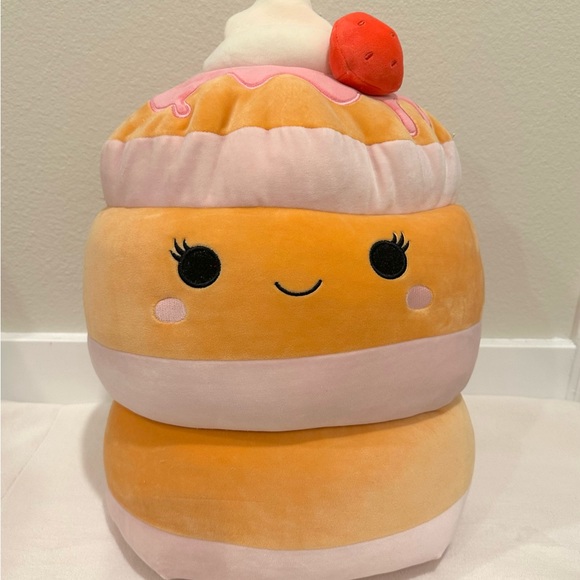 Squishmallows Toys Sawtelle The Strawberry Pancake Squishmallow